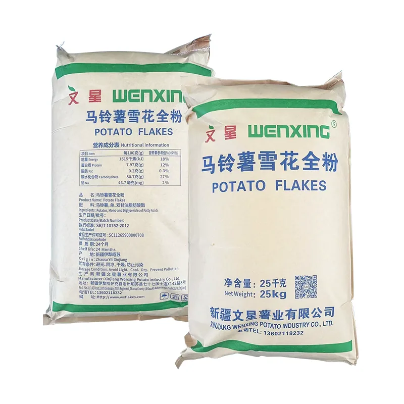 Makanan Mudah Tepung Kepingan Salji Kentang